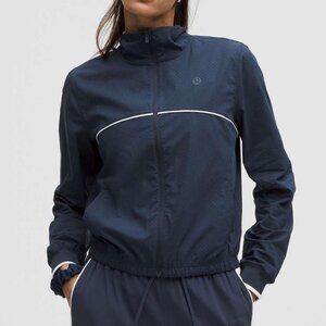 Lululemon Court Rival Tennis Track Jacket 6 Full Zip Lightweight UPF UV